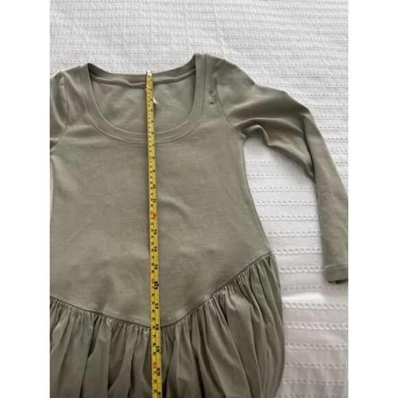 Free People Aelia Drop-Waist Midi, Sage green XS. - Picture 8 of 8